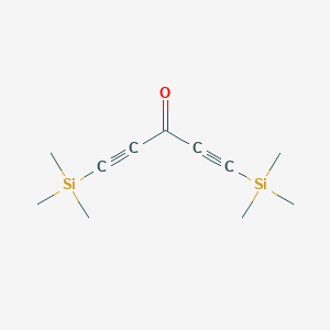 molecular formula C11H18OSi2 B3329572 1,5-双(三甲基甲硅烷基)戊-1,4-二炔-3-酮 CAS No. 60836-10-4