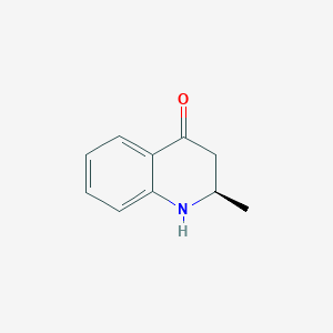 molecular formula C10H11NO B3329791 (R)-2-Methyl-2,3-dihydroquinolin-4(1H)-one CAS No. 63430-91-1