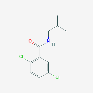 molecular formula C11H13Cl2NO B332982 2,5-dichloro-N-(2-methylpropyl)benzamide 