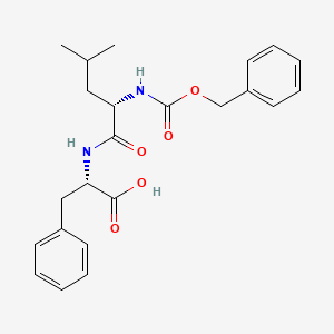 molecular formula C23H28N2O5 B3329853 Z-Leu-phe-OH CAS No. 6401-63-4