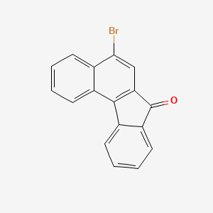 molecular formula C17H9BrO B3329879 5-Bromo-7H-benzo[c]fluoren-7-one CAS No. 64356-33-8