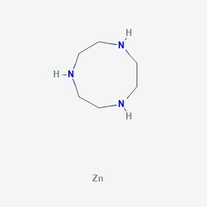 1H-1,4,7-Triazonine zinc complex