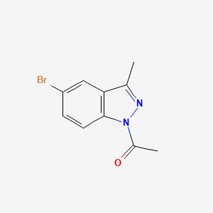 molecular formula C10H9BrN2O B3329973 1-(5-Bromo-3-methyl-1H-indazol-1-yl)ethan-1-one CAS No. 651780-46-0