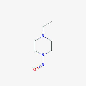 molecular formula C6H13N3O B3329985 1-Ethyl-4-nitroso-piperazine CAS No. 65504-33-8