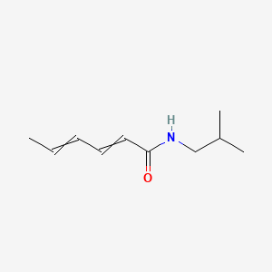 molecular formula C10H17NO B3330050 N-(2-Methylpropyl)hexa-2,4-dienamide CAS No. 65937-49-7