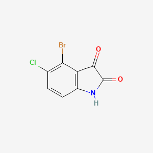 4-Bromo-5-chloroindoline-2,3-dione