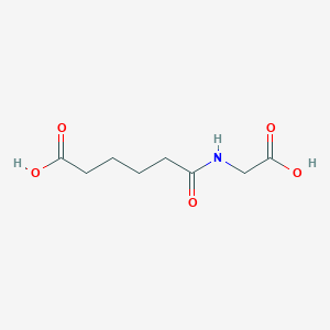 molecular formula C8H13NO5 B3330062 6-[(Carboxymethyl)amino]-6-oxohexanoic acid CAS No. 66060-81-9