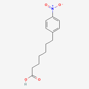 7-(4-Nitrophenyl)heptanoic acid