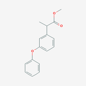 molecular formula C16H16O3 B3330084 Methyl 2-(3-phenoxyphenyl)propanoate CAS No. 66202-87-7