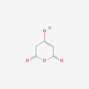 molecular formula C5H4O4 B3330091 4-Hydroxy-3H-pyran-2,6-dione CAS No. 66315-03-5