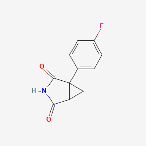 1-(4-Fluorophenyl)-3-azabicyclo[3.1.0]hexane-2,4-dione