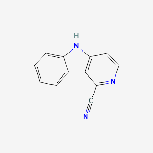 5H-Pyrido[4,3-b]indole-1-carbonitrile