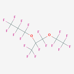 molecular formula C8F18O2 B3330130 Perfluoro(5-methyl-3,6-dioxanonane) CAS No. 66804-94-2