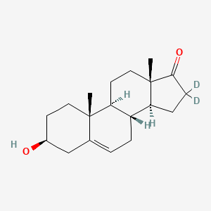 molecular formula C19H28O2 B3330155 Dehydroepiandrosterone-16,16-D2 CAS No. 67034-83-7