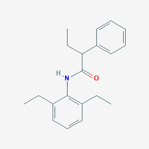 molecular formula C20H25NO B333031 N-(2,6-diethylphenyl)-2-phenylbutanamide 