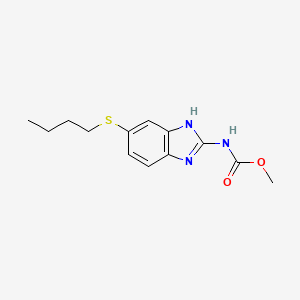 molecular formula C13H17N3O2S B3330448 Unii-fel42P3U28 CAS No. 70484-51-4