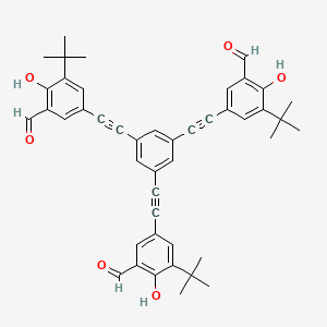 1,3,5-Tris[(5-tert-butyl-3-formyl-4-hydroxyphenyl)ethynyl]benzene