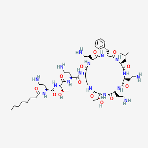 molecular formula C55H96N16O13 B3330511 多粘菌素 B3 CAS No. 71140-58-4
