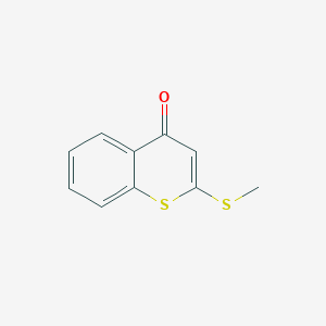 molecular formula C10H8OS2 B3330525 2-(Methylthio)-4H-thiochromen-4-one CAS No. 71504-04-6