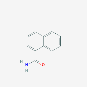 molecular formula C12H11NO B3330554 4-甲基-1-萘酰胺 CAS No. 72084-14-1