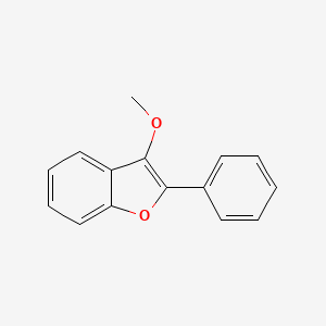 molecular formula C15H12O2 B3330819 3-Methoxy-2-phenylbenzofuran CAS No. 74552-62-8
