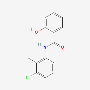 N-(3-chloro-2-methylphenyl)-2-hydroxybenzamide