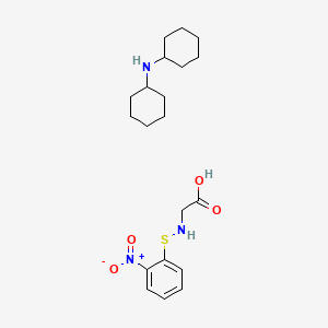 molecular formula C20H31N3O4S B3330968 Einecs 231-651-0 CAS No. 7675-47-0