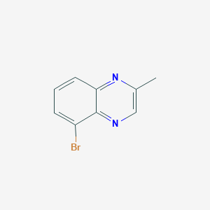 molecular formula C9H7BrN2 B3330993 5-Bromo-2-methylquinoxaline CAS No. 76982-25-7