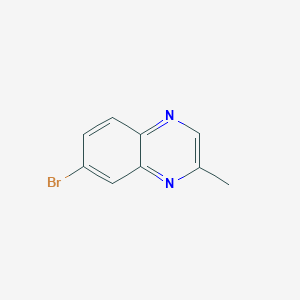 molecular formula C9H7BrN2 B3331001 7-Bromo-2-methylquinoxaline CAS No. 76982-27-9