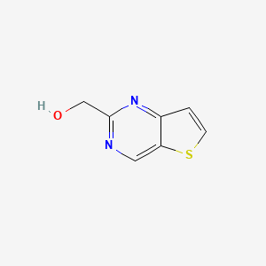 molecular formula C7H6N2OS B3331025 Thieno[3,2-d]pyrimidin-2-ylmethanol CAS No. 77294-16-7