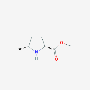 (2R,5R)-methyl 5-methylpyrrolidine-2-carboxylate