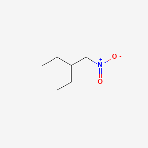 molecular formula C6H13NO2 B3331086 2-Ethyl-1-nitrobutane CAS No. 7796-76-1