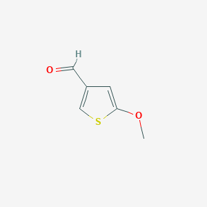 molecular formula C6H6O2S B3331124 5-Methoxy-3-thiophenecarboxaldehyde CAS No. 78395-10-5