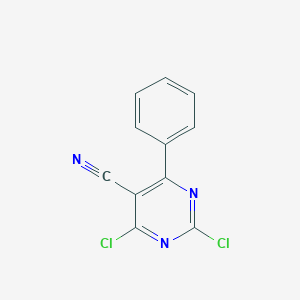 2,4-Dichloro-6-phenyl-5-pyrimidinecarbonitrile