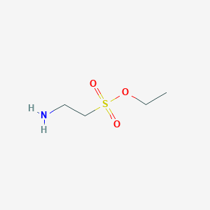 molecular formula C4H11NO3S B3331156 2-氨基乙磺酸乙酯 CAS No. 78723-71-4