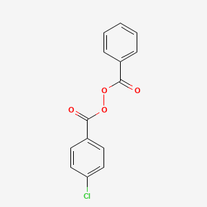 molecular formula C14H9ClO4 B3331164 4-氯苯甲酰过氧化苯甲酸酯 CAS No. 790-45-4