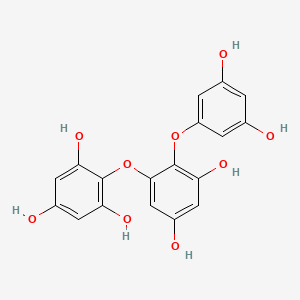 molecular formula C18H14O9 B3331171 Triphloroethol A CAS No. 79005-83-7