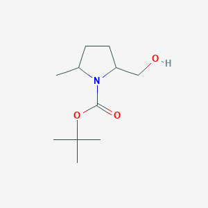 Tert-butyl (2R,5R)-2-(hydroxymethyl)-5-methylpyrrolidine-1-carboxylate