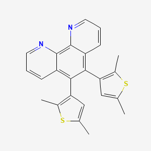 1,10-Phenanthroline, 5,6-bis(2,5-dimethyl-3-thienyl)-