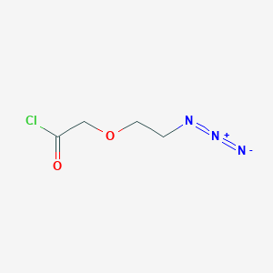 molecular formula C4H6ClN3O2 B3331233 2-Azidoethoxyacetyl chloride CAS No. 79598-49-5