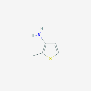 molecular formula C5H7NS B3331270 2-Methylthiophen-3-amine CAS No. 802305-56-2