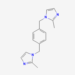 1,4-Bis((2-methyl-1H-imidazol-1-yl)methyl)benzene