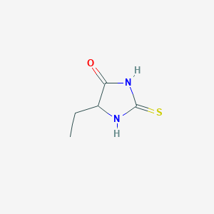 molecular formula C5H8N2OS B3331418 5-Ethyl-2-thioxoimidazolidin-4-one CAS No. 83178-71-6