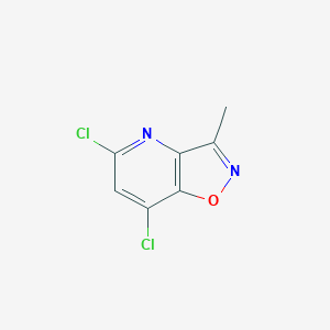 5,7-Dichloro-3-methylisoxazolo[4,5-b]pyridine