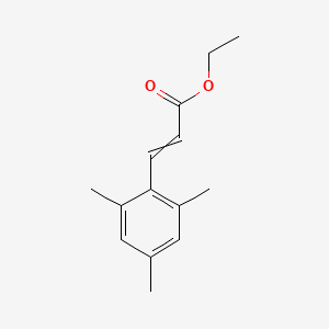 molecular formula C14H18O2 B3331497 丙烯酸乙酯-3-(2,4,6-三甲基苯基) CAS No. 84001-90-1