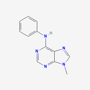 (9-Methyl-9H-purin-6-yl)-phenyl-amine