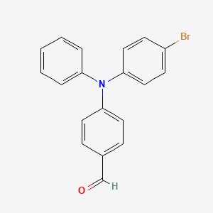 molecular formula C19H14BrNO B3331589 4-((4-溴苯基)(苯基)氨基)苯甲醛 CAS No. 847978-62-5