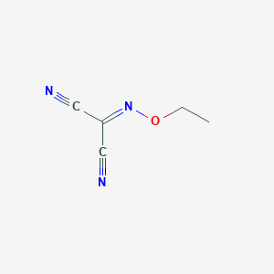 molecular formula C5H5N3O B3331621 2-(Ethoxyimino)malononitrile CAS No. 84981-58-8