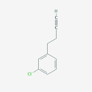 1-(But-3-yn-1-yl)-3-chlorobenzene