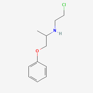 molecular formula C11H16ClNO B3331716 Phenoxybenzamine impurity B CAS No. 854881-53-1
